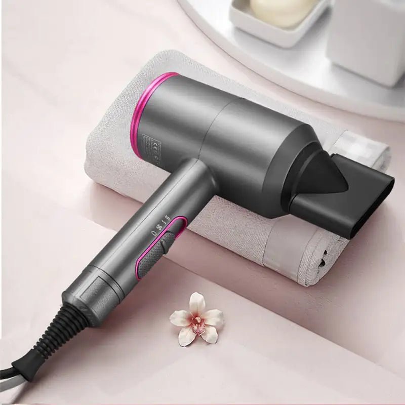1400W Dual Voltage Hair Dryer with 3 Heat Settings - Milo Hub 56