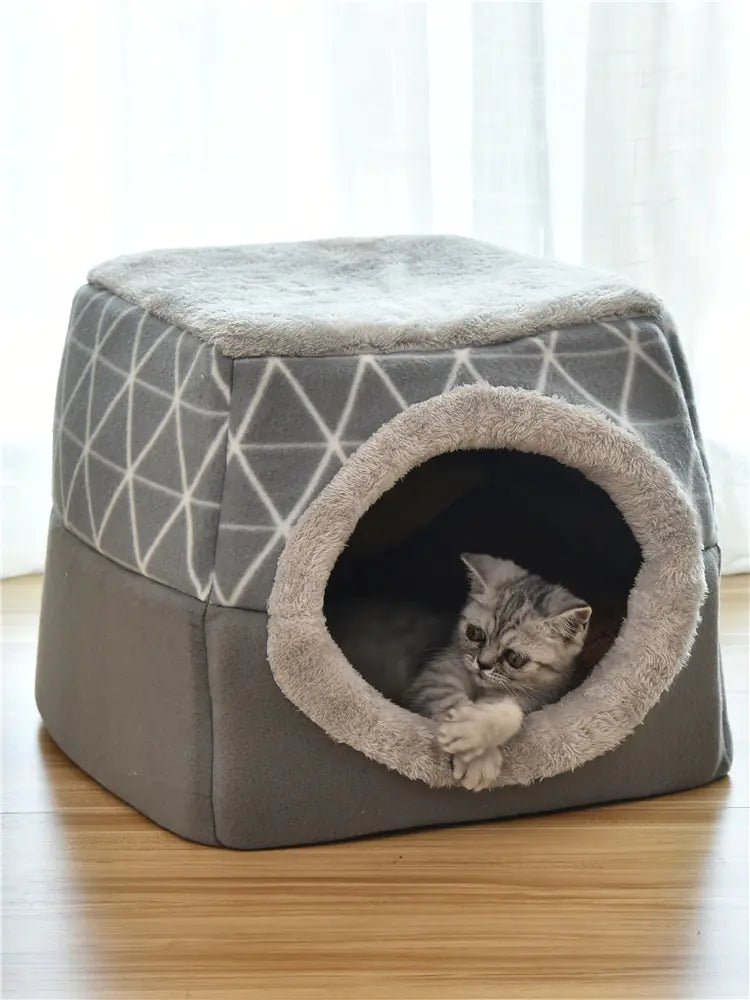 Pet Dog and Cat Bed Villa - Dual Use Space Capsule - Milo Hub 56