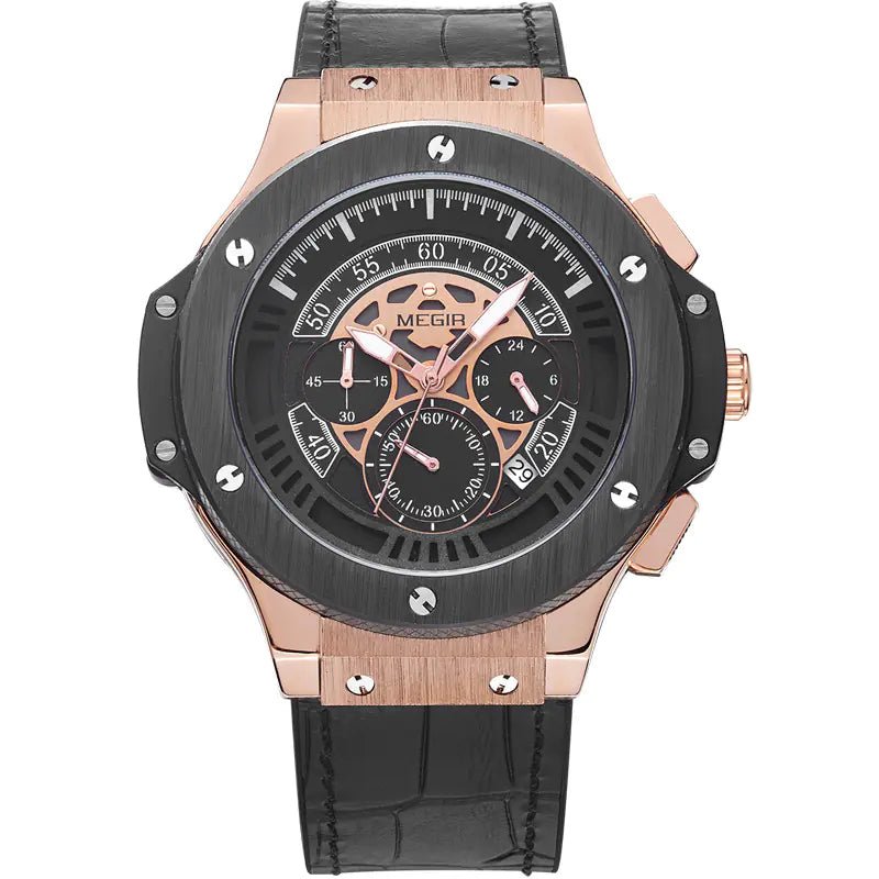 Waterproof Multifunctional Quartz Watch for Men - Milo Hub 56