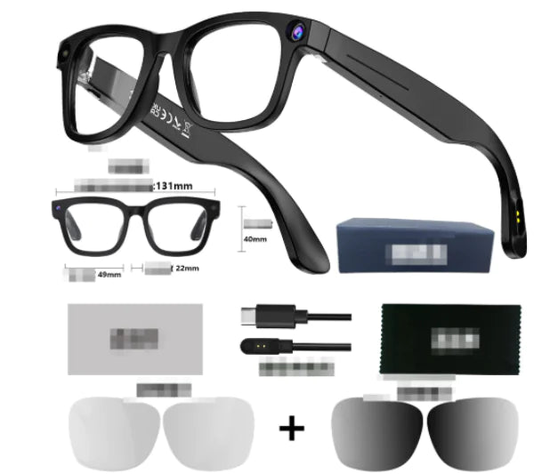 AI Camera Smart Glasses - Milo Hub 56