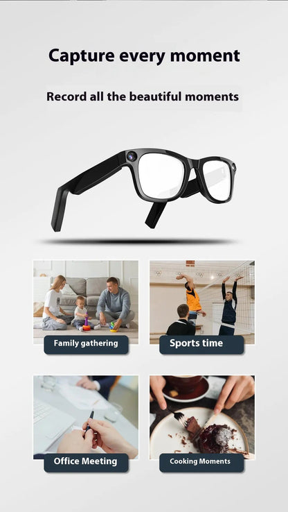 AI Camera Smart Glasses - Milo Hub 56
