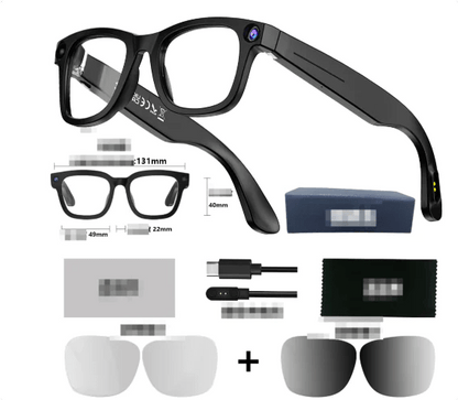 AI Camera Smart Glasses - Milo Hub 56