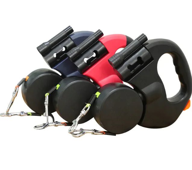 Auto Double Dog Leash - Milo Hub 56