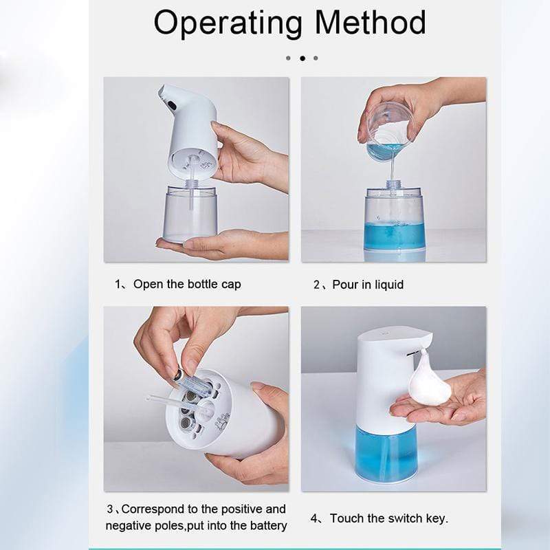 Automatic Touchless Foam Soap Dispenser - Milo Hub 56