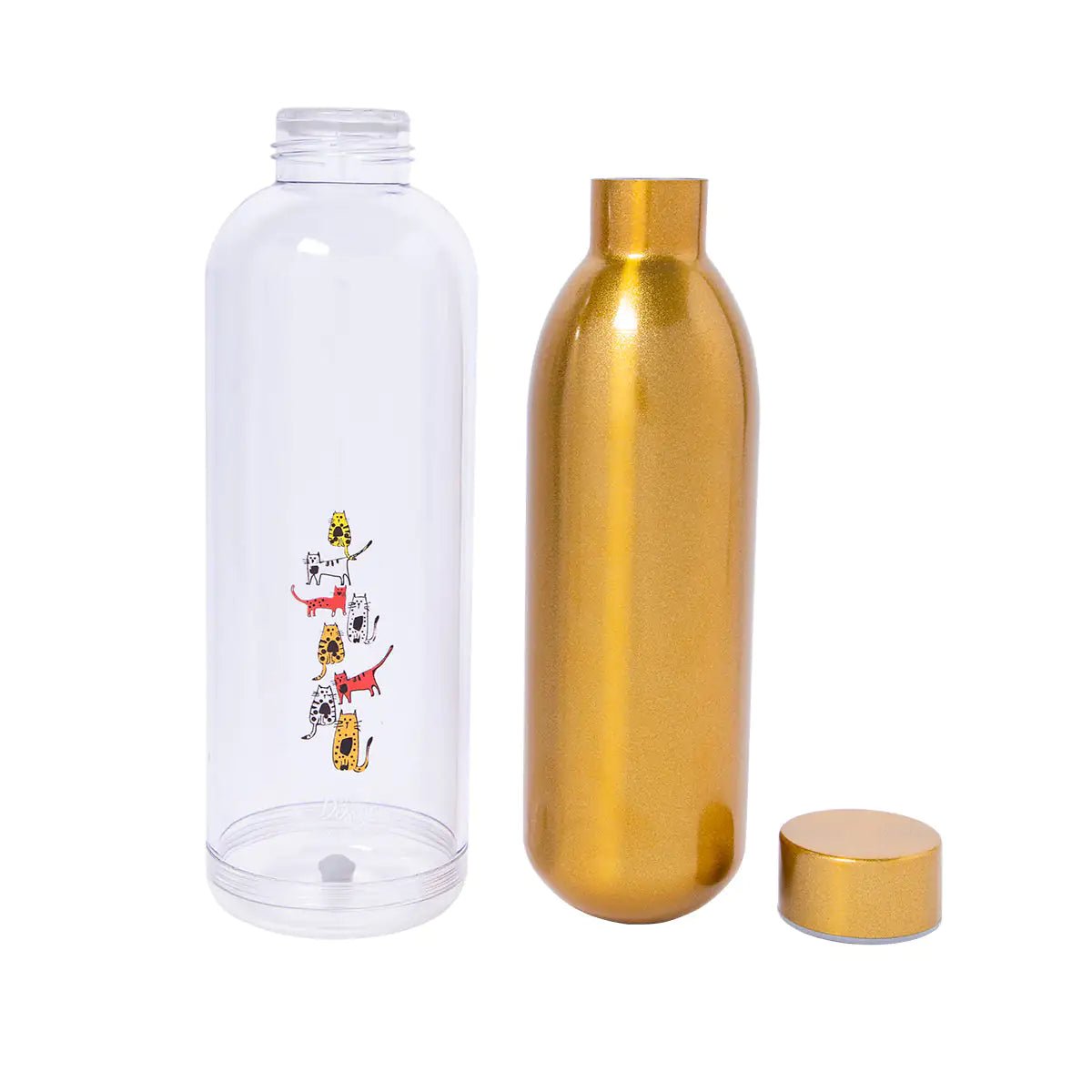 BiggDesign Cats Water Bottle - Milo Hub 56