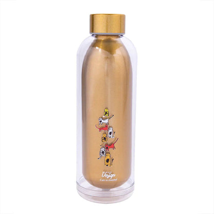 BiggDesign Cats Water Bottle - Milo Hub 56