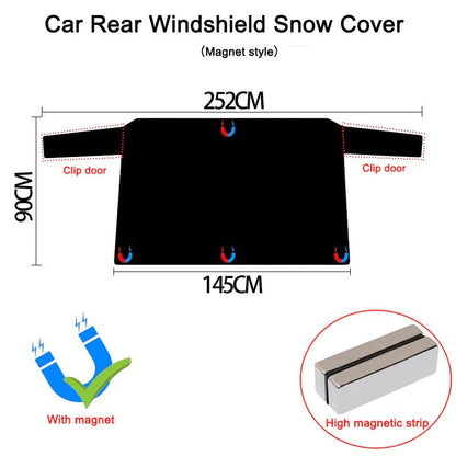Car snow cover - Milo Hub 56