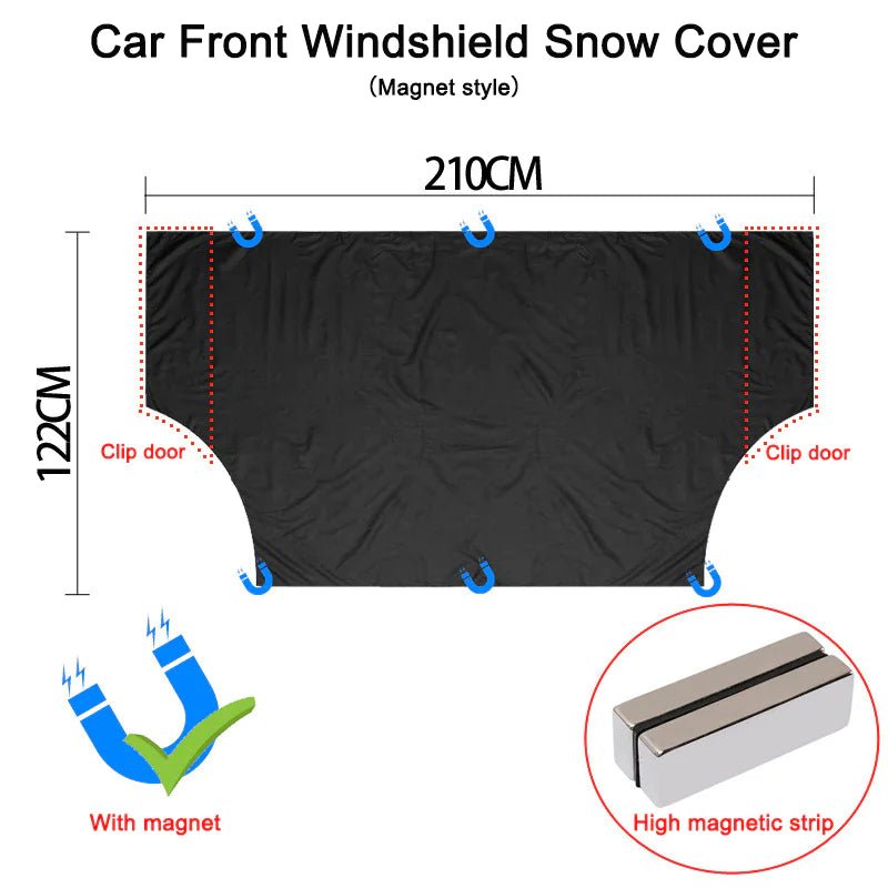 Car snow cover - Milo Hub 56