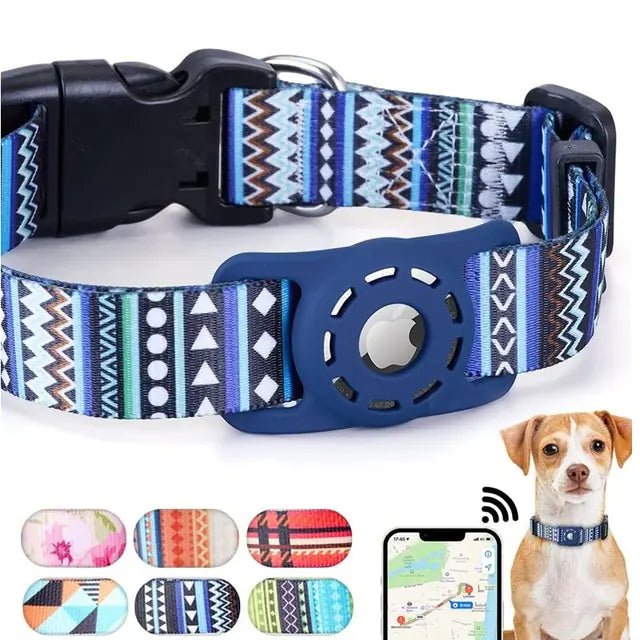 Digital Printing Collar for Apple Airtag - Pets Accessories - Milo Hub 56