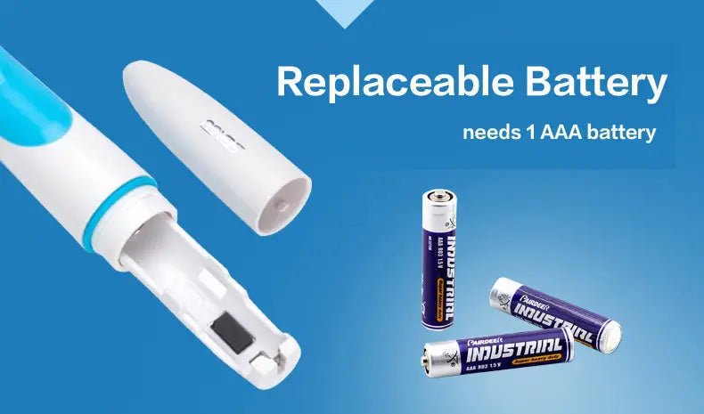 Electric Toothbrush C6 with 2 Soft Brush Heads - Milo Hub 56