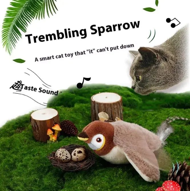 Flapping Bird Cat Toy - Milo Hub 56