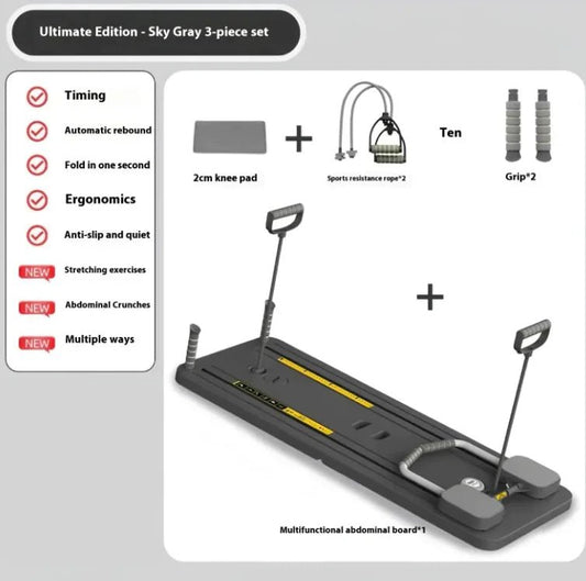 Household Abdominal Wheel Fitness Board - Milo Hub 56