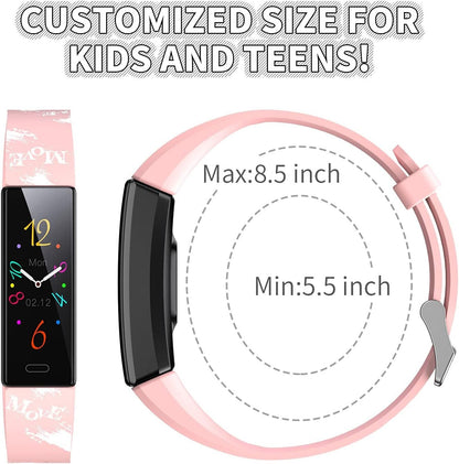 Kids Watch Fitness Tracker, Fitness Watches for Kids, Activity Tracker with Pedometers, Stopwatch, IP68 Waterproof, 11 Sport Modes Smart Watch for Kids Age 6 - 16 Years Old(A) - Milo Hub 56