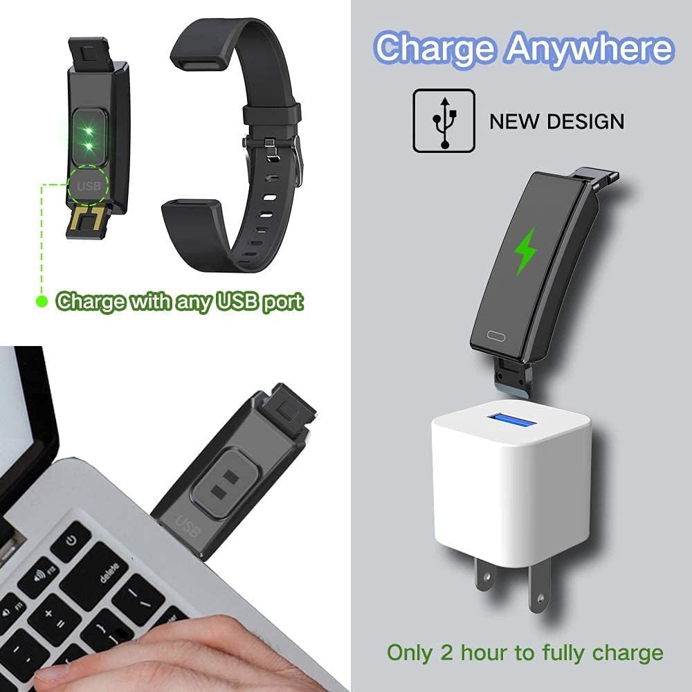 Kids Watch Fitness Tracker, Fitness Watches for Kids, Activity Tracker with Pedometers, Stopwatch, IP68 Waterproof, 11 Sport Modes Smart Watch for Kids Age 6 - 16 Years Old(A) - Milo Hub 56