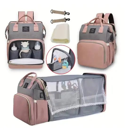 Large - Capacity Mommy Bag - Milo Hub 56