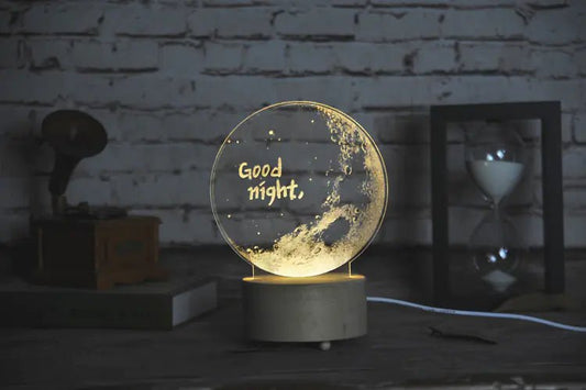 LED Moon Lamp with Bluetooth Speaker - Milo Hub 56