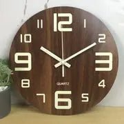 Luminous DIY Wooden Wall Clock for Home Decor - Milo Hub 56