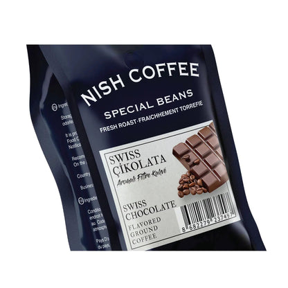 Nish Swiss Chocolate Flavored Filter Coffee 250 Gr - Milo Hub 56