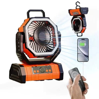 Outdoor Household Power Bank LED Light Camping Fan - Milo Hub 56