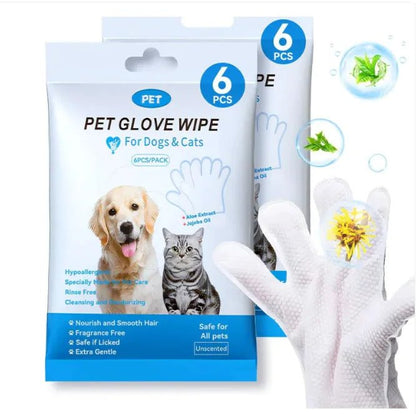 Pet Cleaning Gloves & Wipes - Milo Hub 56