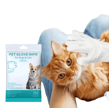 Pet Cleaning Gloves & Wipes - Milo Hub 56
