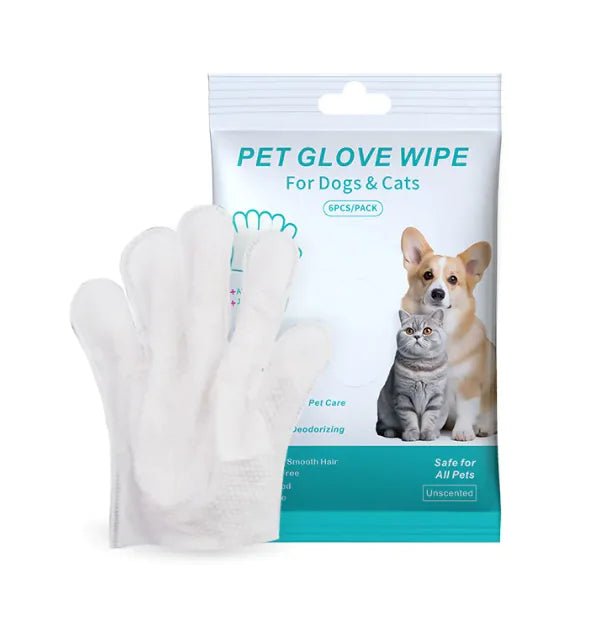 Pet Cleaning Gloves & Wipes - Milo Hub 56