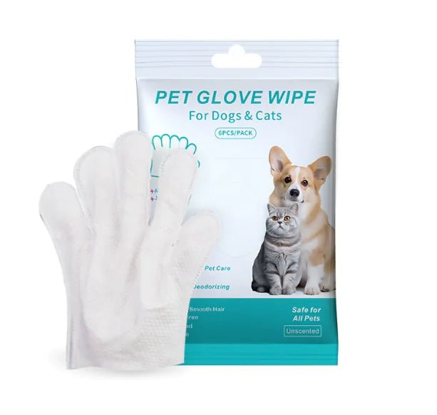 Pet Cleaning Gloves & Wipes - Milo Hub 56