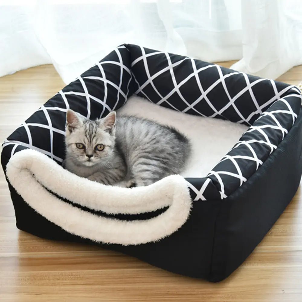 Pet Dog and Cat Bed Villa - Dual Use Space Capsule - Milo Hub 56