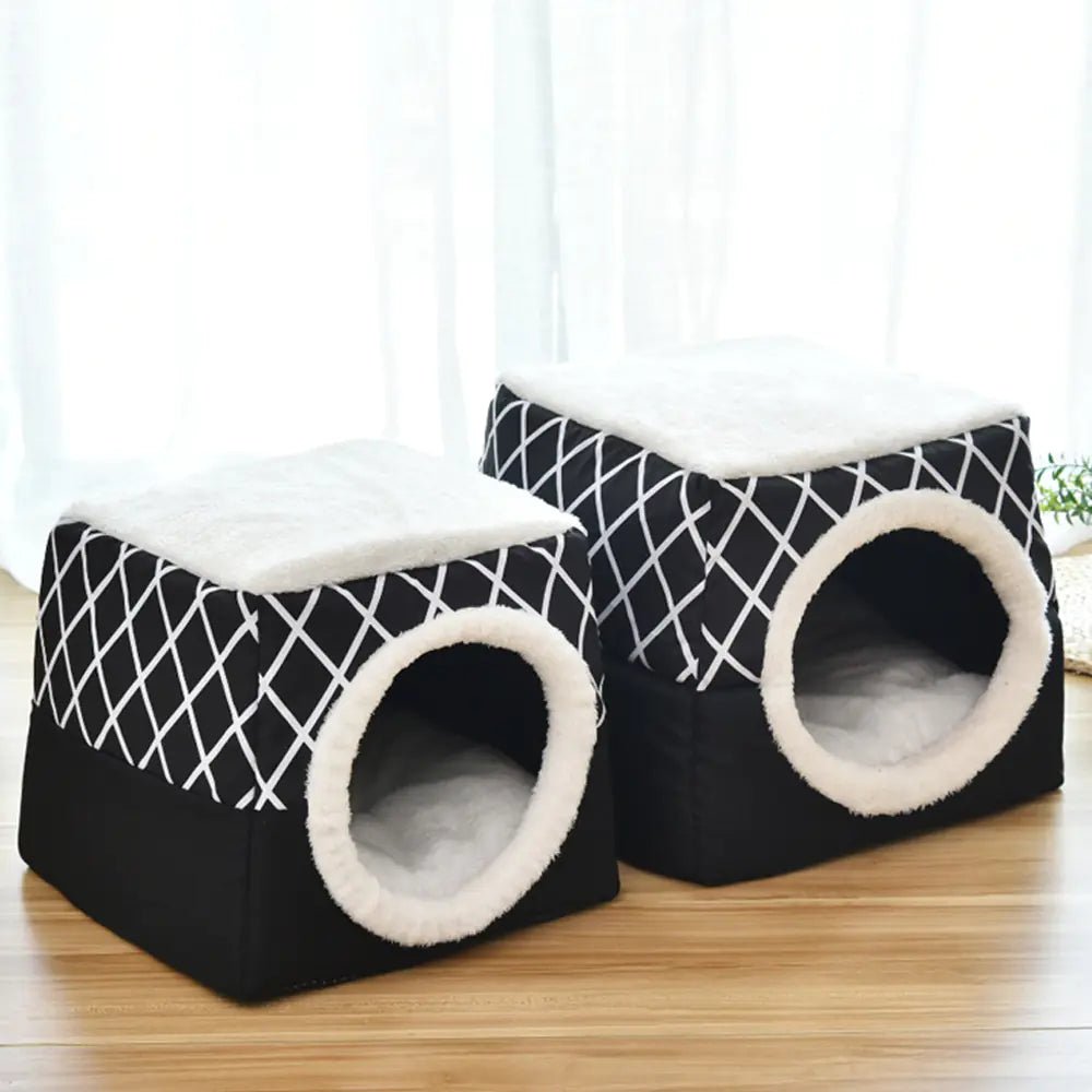 Pet Dog and Cat Bed Villa - Dual Use Space Capsule - Milo Hub 56