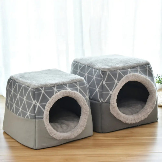 Pet Dog and Cat Bed Villa - Dual Use Space Capsule - Milo Hub 56