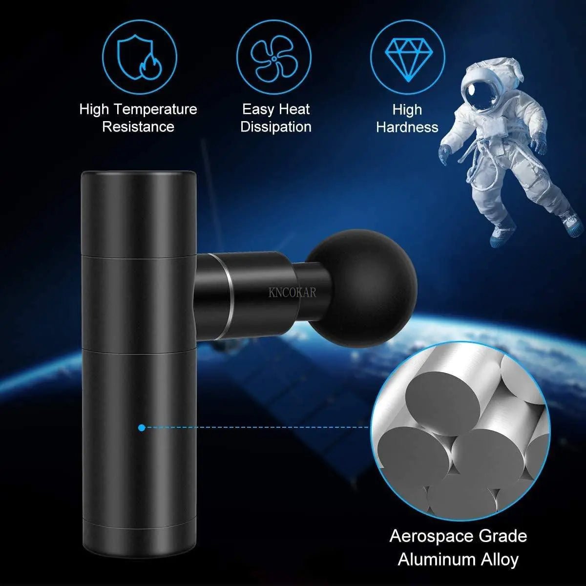 Portable Mini Silent Fascia Gun for Muscle Relief - Milo Hub 56