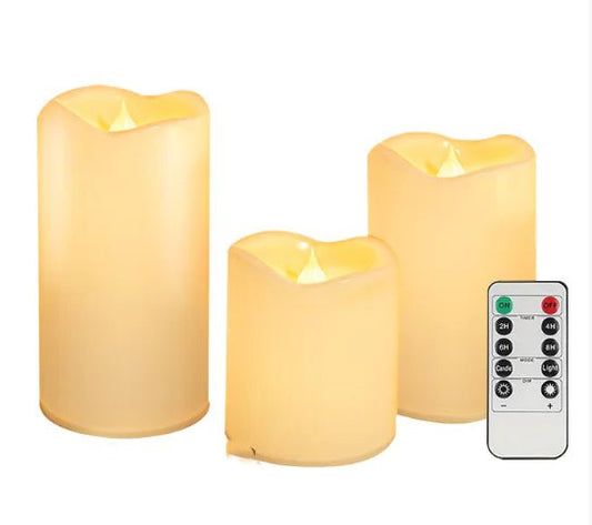 Remote Control Color Changing Plastic Candles - Milo Hub 56