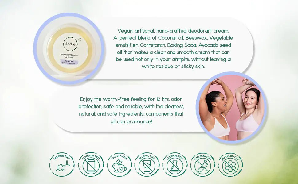 Vegan Deodorant Cream - Milo Hub 56