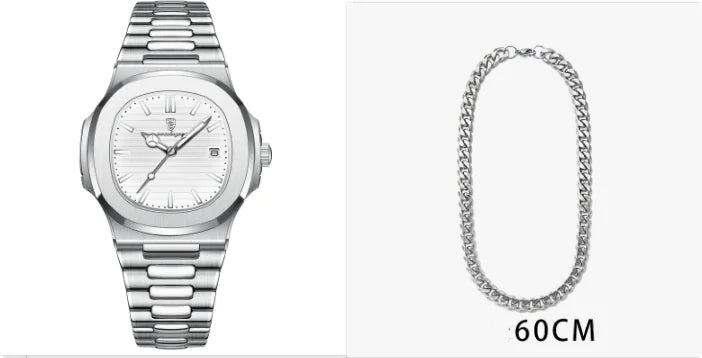 Waterproof Men's Quartz Watch - Milo Hub 56