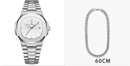 Waterproof Men's Quartz Watch - Milo Hub 56