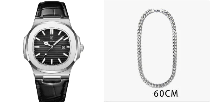 Waterproof Men's Quartz Watch - Milo Hub 56