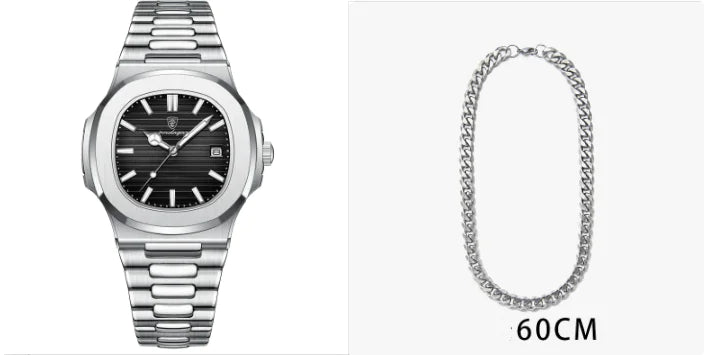 Waterproof Men's Quartz Watch - Milo Hub 56