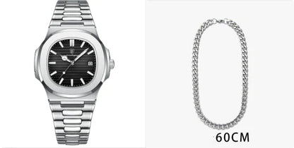 Waterproof Men's Quartz Watch - Milo Hub 56