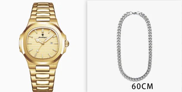 Waterproof Men's Quartz Watch - Milo Hub 56