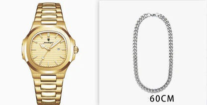 Waterproof Men's Quartz Watch - Milo Hub 56