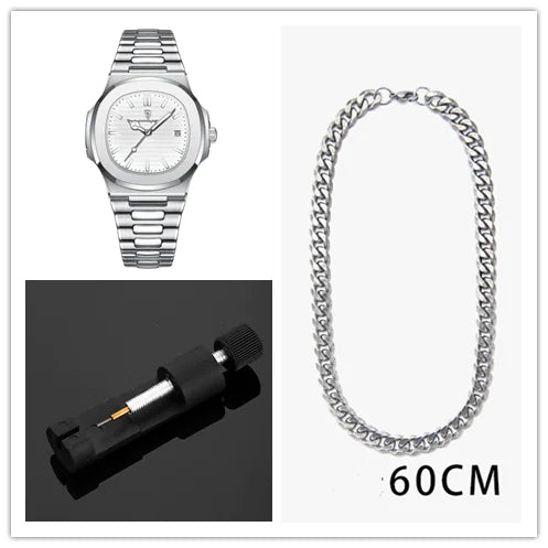 Waterproof Men's Quartz Watch - Milo Hub 56