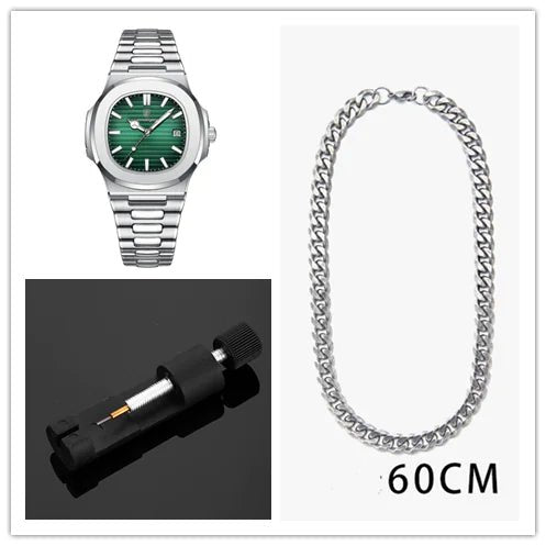 Waterproof Men's Quartz Watch - Milo Hub 56