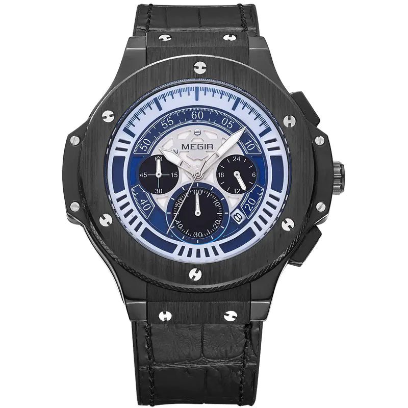 Waterproof Multifunctional Quartz Watch for Men - Milo Hub 56