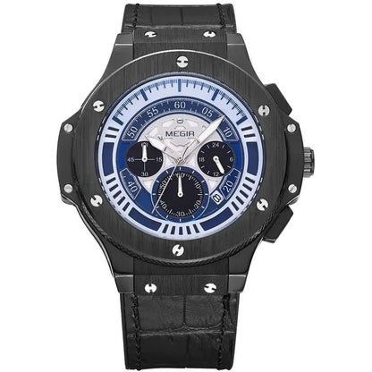 Waterproof Multifunctional Quartz Watch for Men - Milo Hub 56