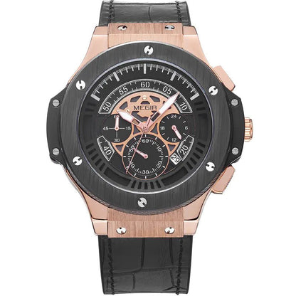 Waterproof Multifunctional Quartz Watch for Men - Milo Hub 56