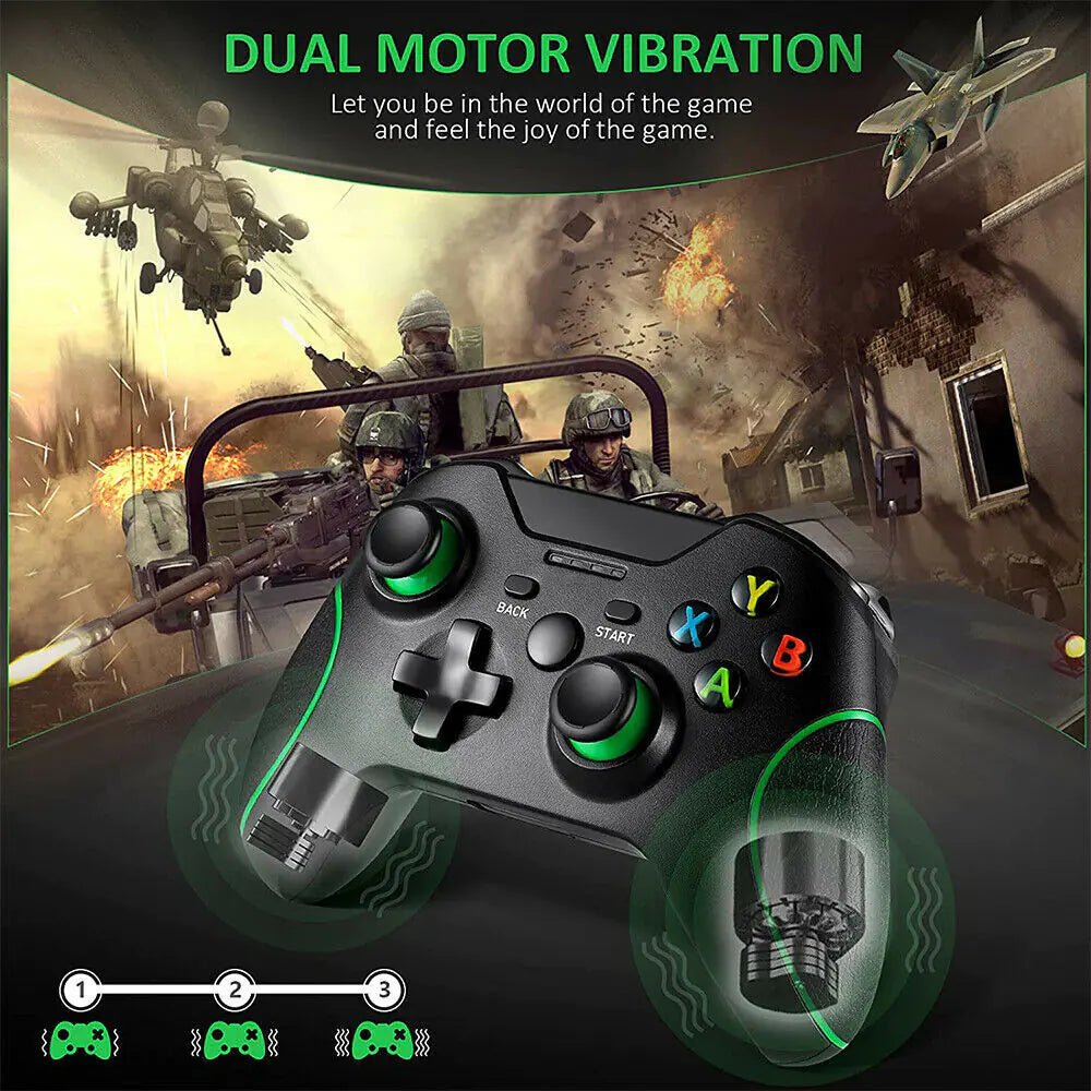 Wireless Controller For Microsoft Xbox One / S / X / E / Windows 7 8 10 PC 2.4G - Milo Hub 56