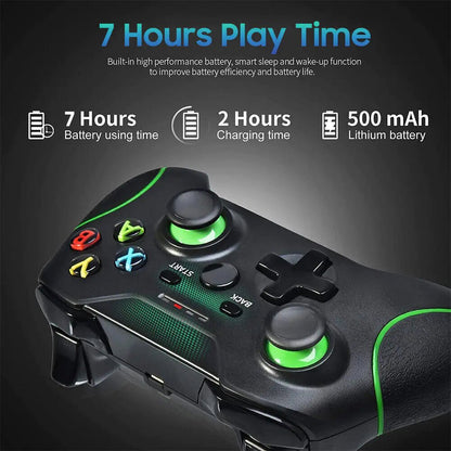 Wireless Controller For Microsoft Xbox One / S / X / E / Windows 7 8 10 PC 2.4G - Milo Hub 56
