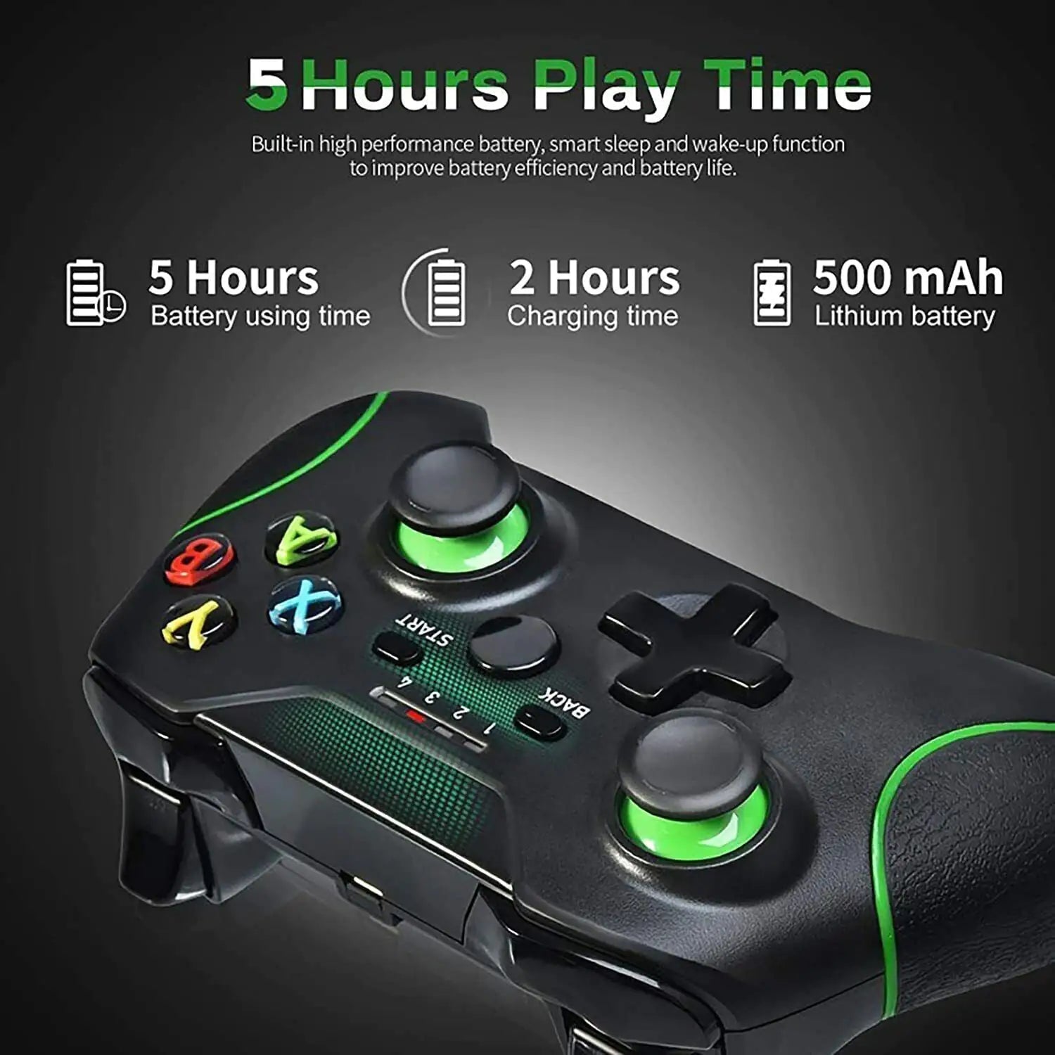 Wireless Controller For Microsoft Xbox One / S / X / E / Windows 7 8 10 PC 2.4G - Milo Hub 56