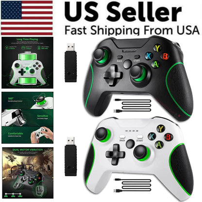 Wireless Controller For Microsoft Xbox One / S / X / E / Windows 7 8 10 PC 2.4G - Milo Hub 56