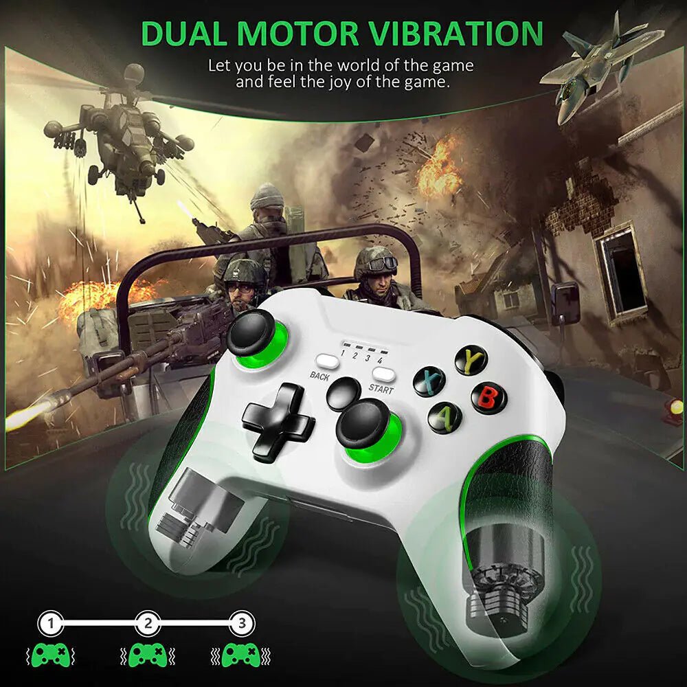 Wireless Controller For Microsoft Xbox One / S / X / E / Windows 7 8 10 PC 2.4G - Milo Hub 56